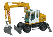 LIEBHERRリープヘル A314 Litronic エクスカベーター油圧ショベルユンボ 675 /NZG建設機械 工事車両 1/50模型ミニチュア 重機