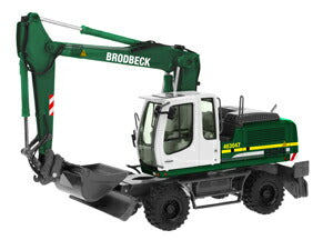 LIEBHERRリープヘル A924C Litronic 油圧ショベル ユンボ BRODBECK 780/05 /NZG建設機械 工事車両 1/50模型ミニチュア 重機