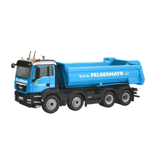 MANマン TGS 8X4 "FELBERMAYR" ダンプトラック 833-01 /NZG 1/50 建設機械模型