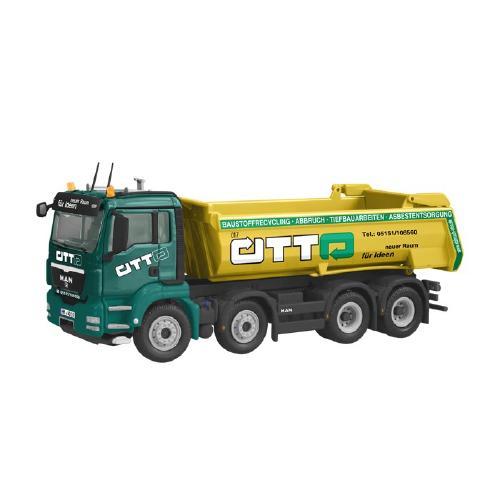 MANマン TGS 8X4 "OTTO" ダンプトラック 833-02 /NZG 1/50 建設機械模型