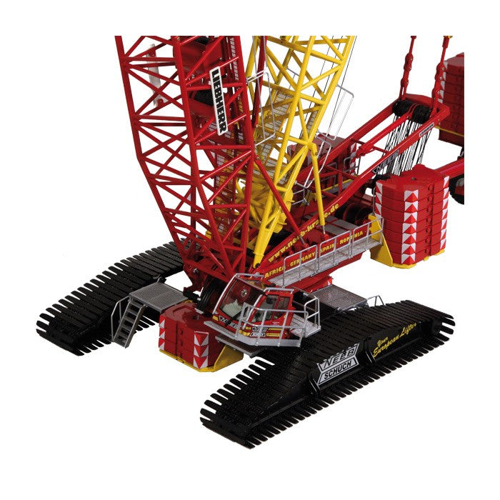 ギャラリービューアに画像をロードする, LIEBHERRリープヘル LR 1600/2 + DERRICK "NEEB SCHUCH" クローラークレーン /NZG 1/50 建設機械模型 ミニカー