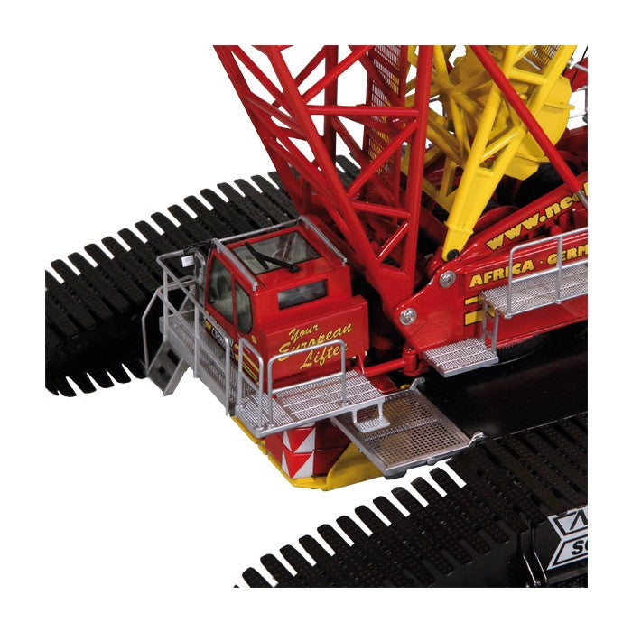 ギャラリービューアに画像をロードする, LIEBHERRリープヘル LR 1600/2 + DERRICK "NEEB SCHUCH" クローラークレーン /NZG 1/50 建設機械模型 ミニカー