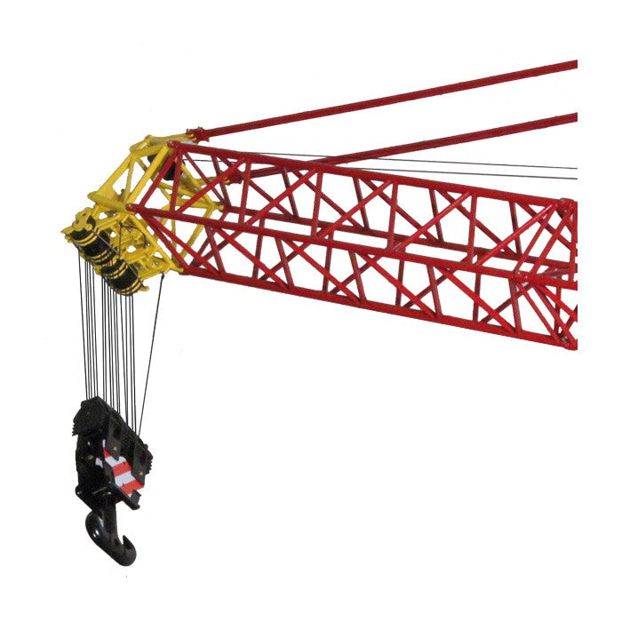 ギャラリービューアに画像をロードする, LIEBHERRリープヘル LR 1600/2 + DERRICK "NEEB SCHUCH" クローラークレーン /NZG 1/50 建設機械模型 ミニカー