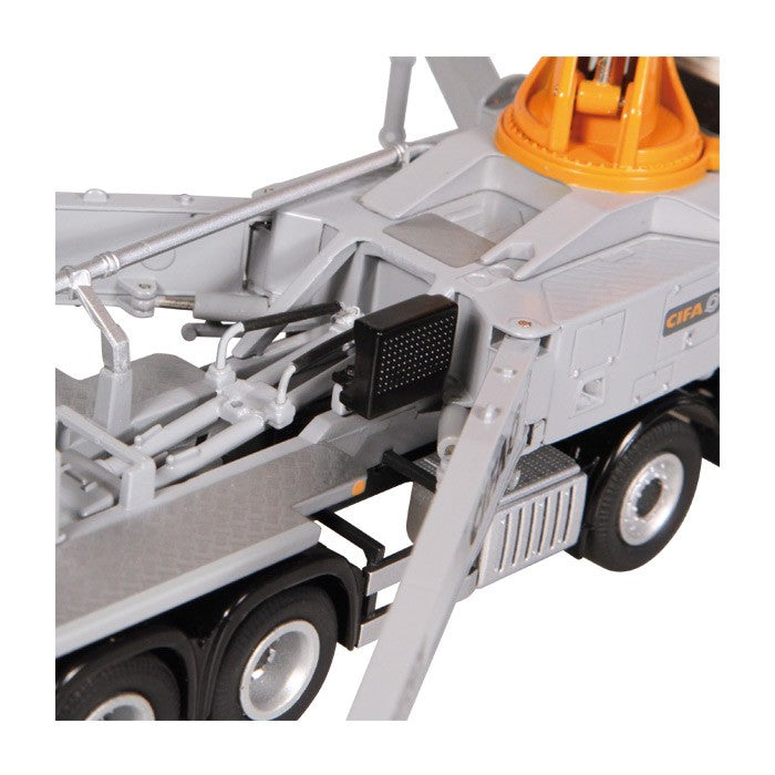 ギャラリービューアに画像をロードする, CIFA K45H メルセデスベンツアクトロス 8X4 truck mounted コンクリートポンプ車 トラック /NZG 建設機械模型 工事車両 1/50 ミニチュア