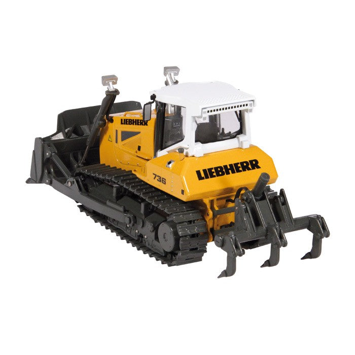 ギャラリービューアに画像をロードする, 【予約】2015年発売予定LIEBHERRリープヘル PR736 XL LITRONIC クローラートラクター /NZG 建設機械模型 工事車両 1/50 ミニチュア