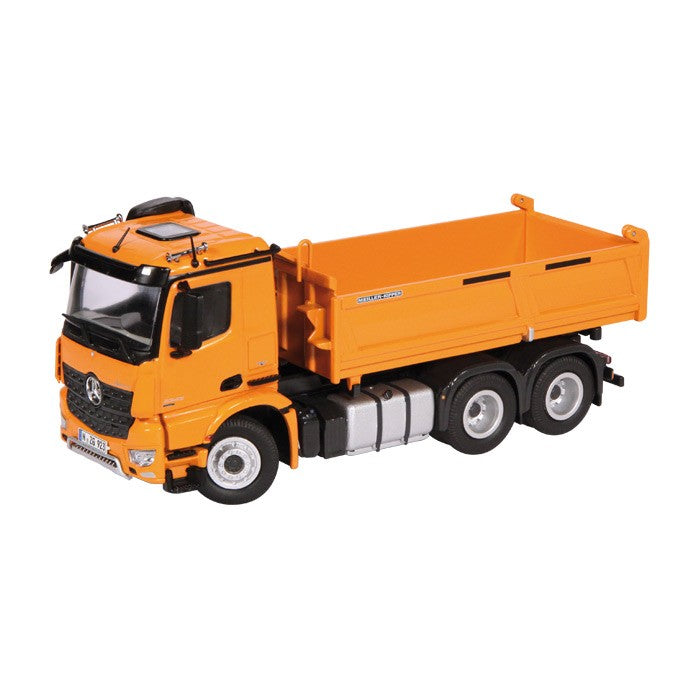 ギャラリービューアに画像をロードする, 【予約】2015年発売予定メルセデスベンツアクトロス 6X4 Meiler tipperダンプ /NZG 建設機械模型 工事車両 1/50 ミニチュア