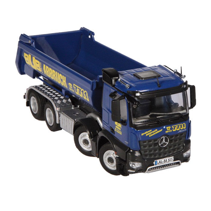 ギャラリービューアに画像をロードする, 【予約】2015年発売予定メルセデスベンツアクトロス 8X4 HALFPIPE "BUB ABBRUCH" Halfpipe tipperダンプ /NZG 建設機械模型 工事車両 1/50 ミニチュア