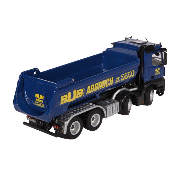 ギャラリービューアに画像をロードする, 【予約】2015年発売予定メルセデスベンツアクトロス 8X4 HALFPIPE "BUB ABBRUCH" Halfpipe tipperダンプ /NZG 建設機械模型 工事車両 1/50 ミニチュア