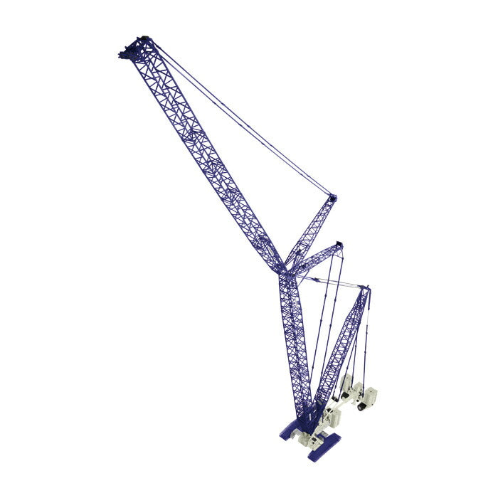 ギャラリービューアに画像をロードする, LIEBHERRリープヘル LR 1600/2 + デリック クローラークレーン"Wasel" /NZG 建設機械模型 工事車両 1/50 ミニチュア