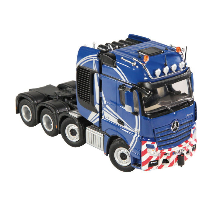 ギャラリービューアに画像をロードする, 【予約】メルセデスベンツアクトロス Giga Space SL T Blue /NZG 建設機械模型 工事車両 1/50 ミニチュア
