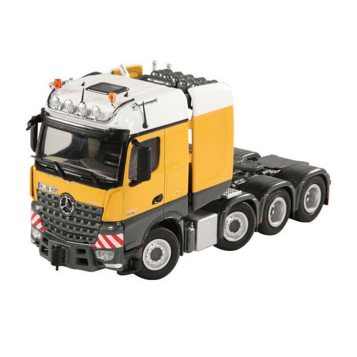 ギャラリービューアに画像をロードする, 【予約】メルセデスベンツアクトロス Big Space SL T Yellow /NZG 建設機械模型 工事車両 1/50 ミニチュア