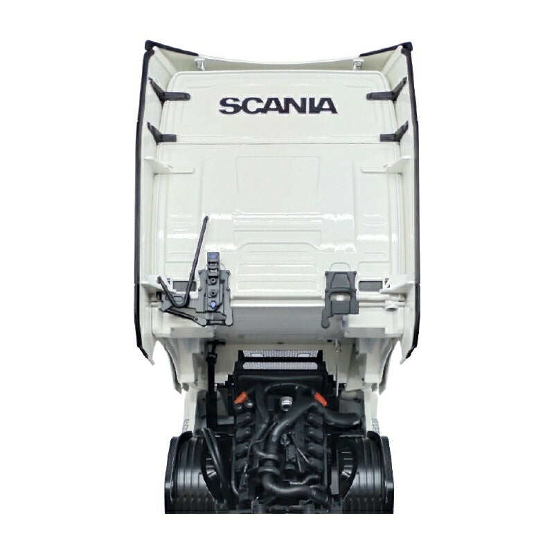ギャラリービューアに画像をロードする, Scania V8 730S 4x2 white /NZG 建設機械模型 工事車両 1/18 ミニカー