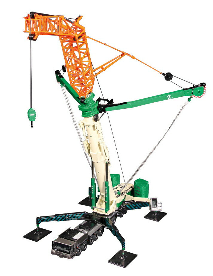 ギャラリービューアに画像をロードする, LIEBHERRリープヘル LTM11200-9.1 "MATSUURA"クローラークレーン /建設機械模型 工事車両 NZG 1/50 ミニチュア