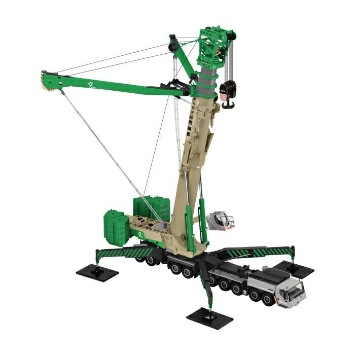 ギャラリービューアに画像をロードする, LIEBHERRリープヘル LTM11200-9.1 "MATSUURA"クローラークレーン /建設機械模型 工事車両 NZG 1/50 ミニチュア