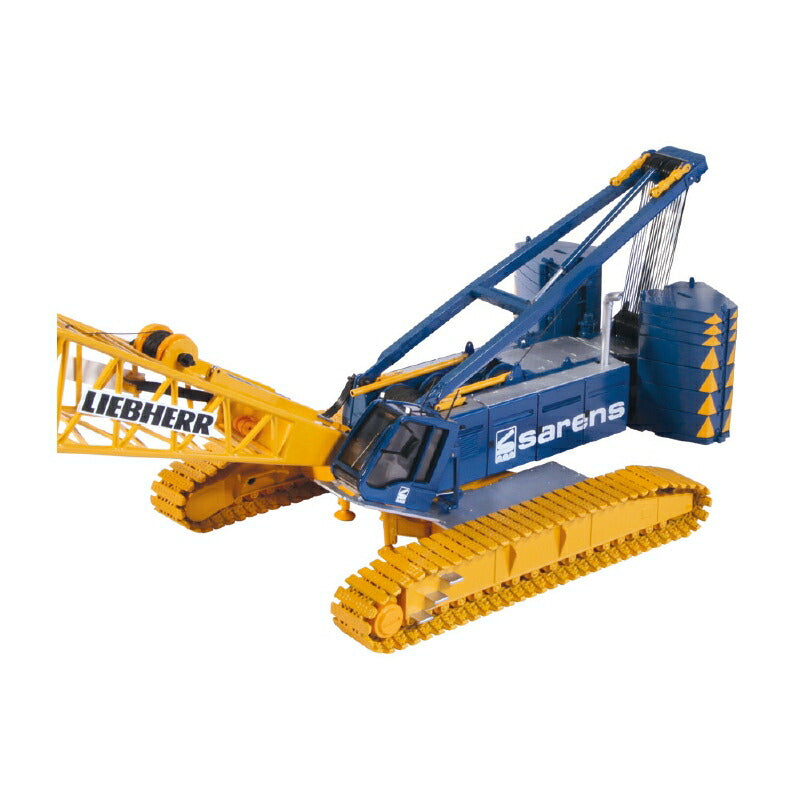 ギャラリービューアに画像をロードする, Liebherリープヘル LR1300 Derrick "Sarens" クローラークレーン/NZG 建設機械模型 工事車両 1/50 ミニカー