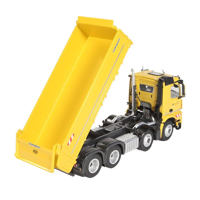 ギャラリービューアに画像をロードする, 【予約】2017年1-3月以降発売予定MERCEDES BENZメルセデスベンツアクトロス 8X4 "LEONHARD WEISS"トラック ダンプカー /NZG 建設機械模型 工事車両 1/50 ミニチュア