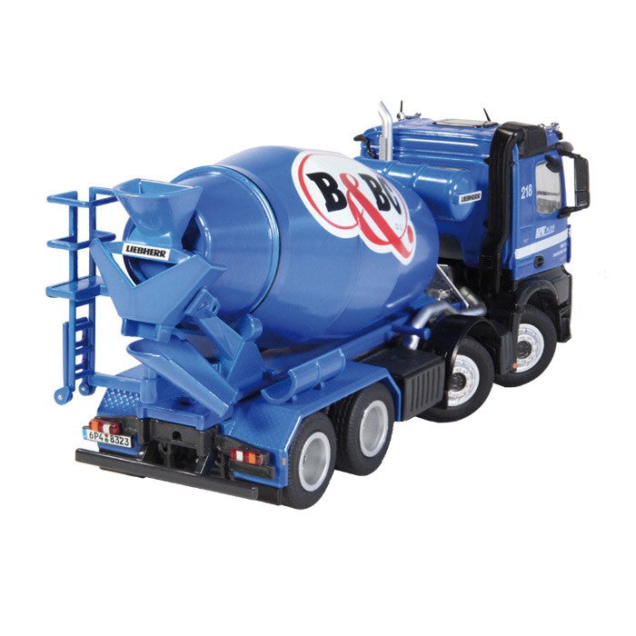 ギャラリービューアに画像をロードする, 【予約】2017年1-3月以降発売予定MERCEDES BENZメルセデスベンツアクトロス 8X4 "BABC" トラック ミキサー車 /NZG 建設機械模型 工事車両 1/50 ミニチュア