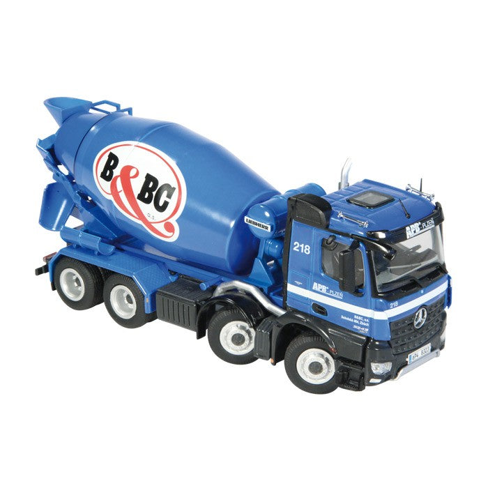 ギャラリービューアに画像をロードする, 【予約】2017年1-3月以降発売予定MERCEDES BENZメルセデスベンツアクトロス 8X4 "BABC" トラック ミキサー車 /NZG 建設機械模型 工事車両 1/50 ミニチュア