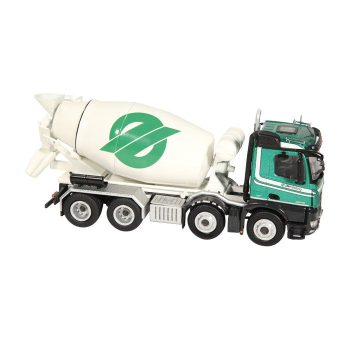 ギャラリービューアに画像をロードする, 【予約】2017年1-3月以降発売予定MERCEDES BENZメルセデスベンツアクトロス 8X4 "OLEN BETONG" トラック ミキサー車 /NZG 建設機械模型 工事車両 1/50 ミニチュア