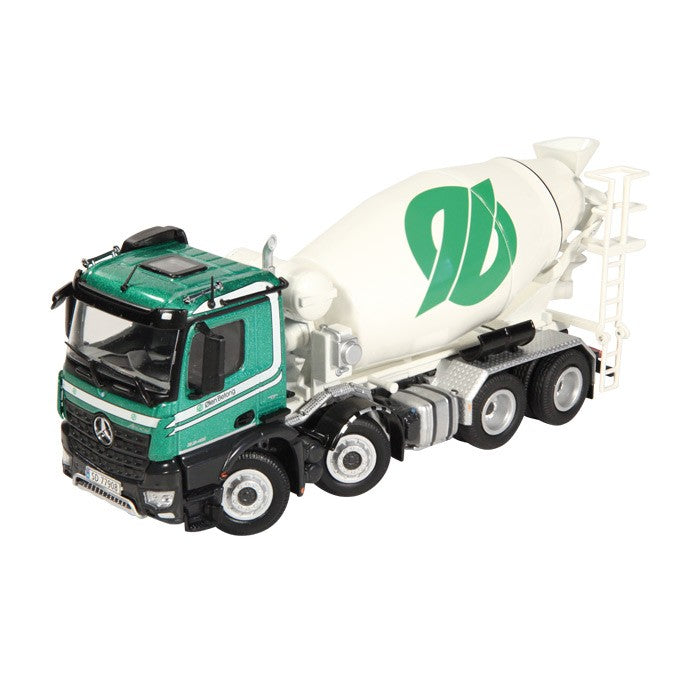 ギャラリービューアに画像をロードする, 【予約】2017年1-3月以降発売予定MERCEDES BENZメルセデスベンツアクトロス 8X4 "OLEN BETONG" トラック ミキサー車 /NZG 建設機械模型 工事車両 1/50 ミニチュア