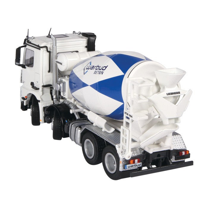 ギャラリービューアに画像をロードする, メルセデスベンツ アクトロス 8X4 "WARBUD"ミキサー車 トラック 建設機械模型 工事車両NZG 1/50 ミニチュア