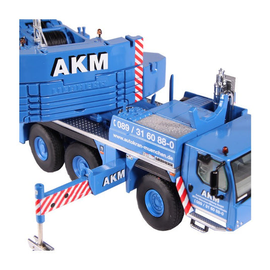 LIEBHERRリープヘル LTM 1250-5.1 "AKM"モバイルクレーン 建設機械模型 工事車両NZG 1/50 ミニチュア