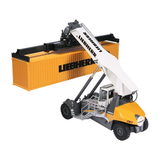 LIEBHERRリープヘル LRS 545 リーチスタッカー コンテナ ホイールローダ/NZG 1/50 建設機械 模型ミニカー はたらく車 重機
