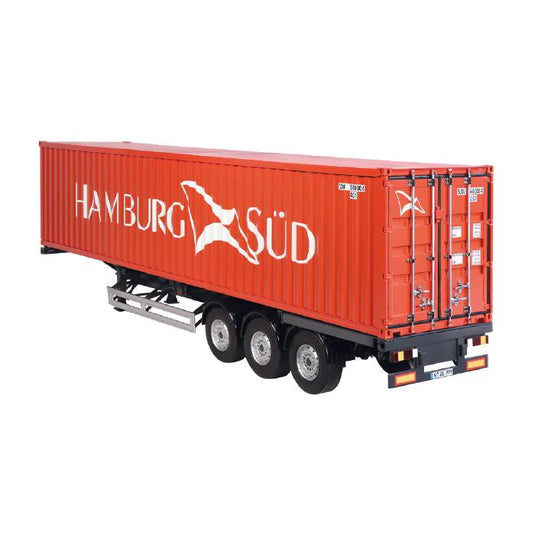 EUトレーラー & 40フィートコンテナ "Hamburg S?d"/建設機械模型 工事車両 NZG 1/18 ミニチュア