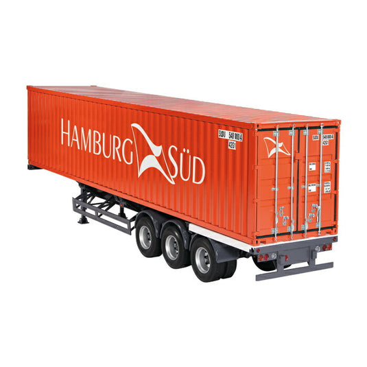 internationalトレーラー & 40フィートコンテナ "Hamburg S?d" /建設機械模型 工事車両 NZG 1/18 ミニチュア