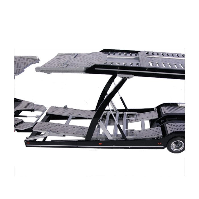 ギャラリービューアに画像をロードする, LOHR car Transporter積載車キャリアカー / メルセデス・ベンツアクトロス set #992/51 + #971 建設機械模型 工事車両NZG 1/18 ミニチュア