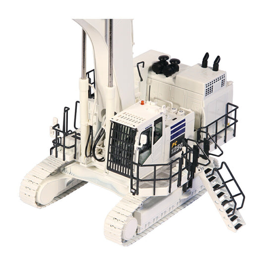 KOMATSUコマツ PC1250 Lenhoff quick coupler ホワイト 油圧ショベル/NZG 1/50 建設機械 模型ミニカー はたらく車 重機