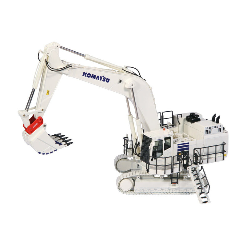 ギャラリービューアに画像をロードする, KOMATSUコマツ PC1250 Lenhoff quick coupler ホワイト 油圧ショベル/NZG 1/50 建設機械 模型ミニカー はたらく車 重機