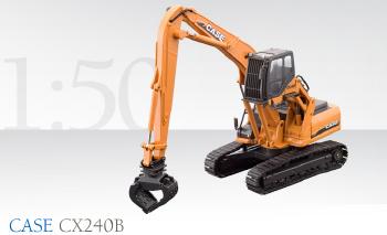 CASE CX240B MH Hydraulic エクスカベーター油圧ショベル ユンボ + メタルトラック 2200/0 /CONRADコンラート建設機械 工事車両 1/50 ミニチュア 重機