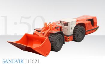ギャラリービューアに画像をロードする, SANDVIKサンドビック LH621 Tunnel ホイールローダー 2441/0 /CONRADコンラート建設機械 工事車両 1/50 ミニチュア 重機