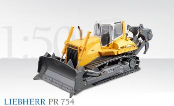 ギャラリービューアに画像をロードする, LIEBHERRリープヘル PR 754 ブルドーザー 2808/0 /CONRADコンラート建設機械 工事車両 1/50 ミニチュア 重機