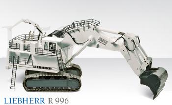 1/32リープヘルR900ユンボバックホー