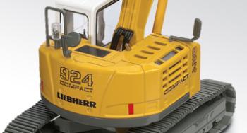 LIEBHERRリープヘル R 924 油圧ショベル ユンボ 2922/0 /CONRADコンラート建設機械 工事車両 1/50 ミニチュア 重機