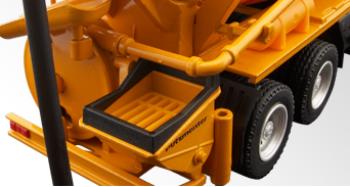 ギャラリービューアに画像をロードする, PUTZMEISTER Agitator truck コンクリートポンプ PUMI 2008 4軸 メルセデスベンツ アクトロス 40167/0 /CONRADコンラート建設機械 工事車両 1/50 ミニチュア 重機