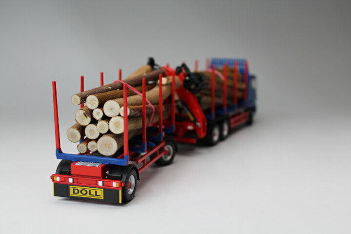 ギャラリービューアに画像をロードする, DOLL 原木車 材木運搬 ショート MAN TGS L 3軸 /CONRAD 1/50 建設機械 模型 71183/0