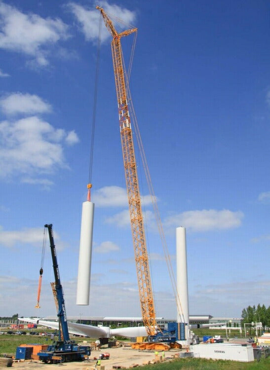 ギャラリービューアに画像をロードする, 【予約】11月以降発売予定Sarens Terex Superlift 3800 Lattice Boom クローラークレーン /建設機械模型 工事車両 Conrad 1/50 ミニチュア