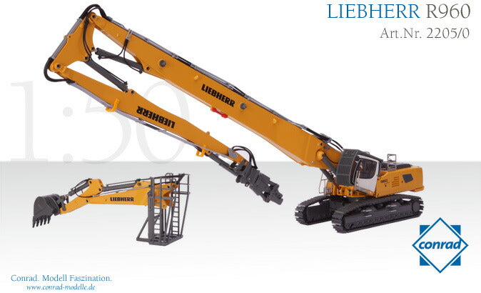 Liebherrリープヘル R960 Demolition 油圧ショベル/Conrad 建設