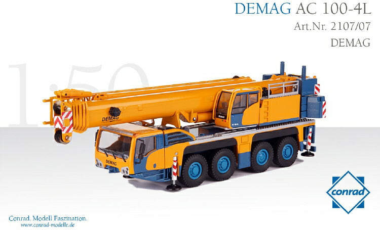 予約】DEMAG AC 100-4L Telescopic crane モバイルクレーン 建設機械