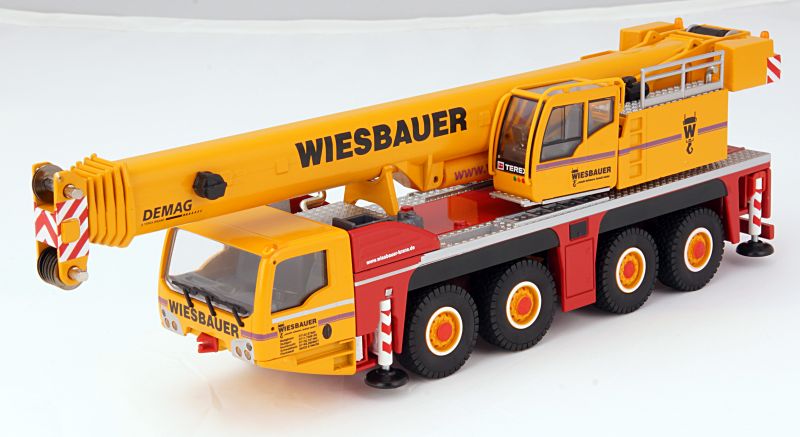 ギャラリービューアに画像をロードする, 【予約】2023年発売予定DEMAG AC 100/4L Telescopic crane モバイルクレーン/建設機械模型 工事車両 Conrad 1/50 ミニチュア