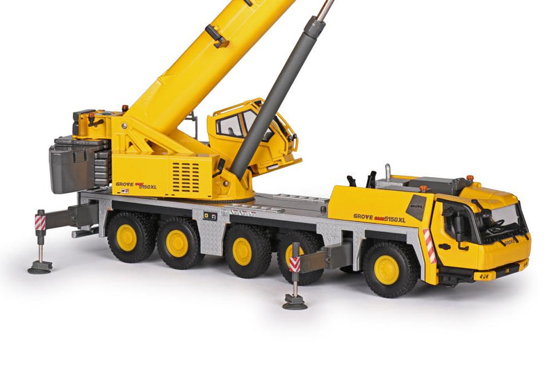 ギャラリービューアに画像をロードする, 【予約】GROVE GMK5150XL All-terrain-crane モバイルクレーン /建設機械模型 工事車両 Conrtad 1/50 ミニチュア
