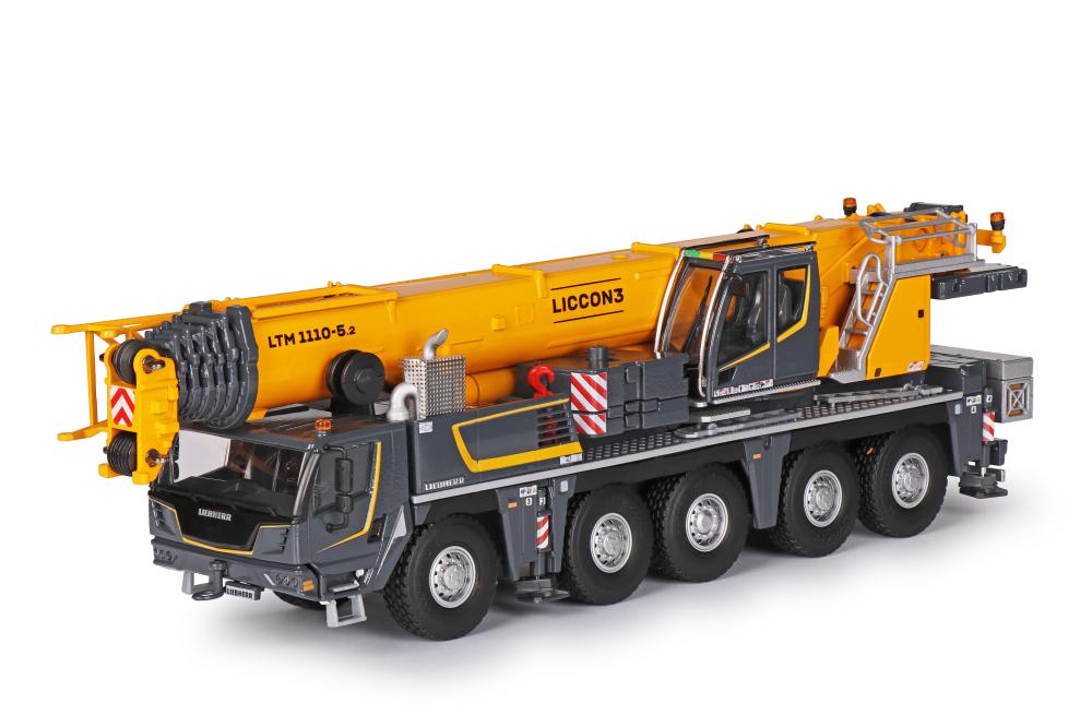 【予約】Liebherrリープヘル LTM1110-5.2 Mobile Crane モバイルクレーン /建設機械模型 工事車両 Conrt