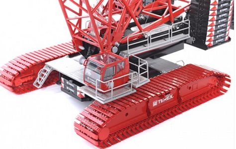 ギャラリービューアに画像をロードする, MAMMOETマムート SUPERLIFT 3800 Conradクローラークレーン /Conrad 建設機械模型 工事車両 1/50 ミニチュア