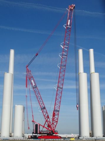 ギャラリービューアに画像をロードする, MAMMOETマムート SUPERLIFT 3800 Conradクローラークレーン /Conrad 建設機械模型 工事車両 1/50 ミニチュア