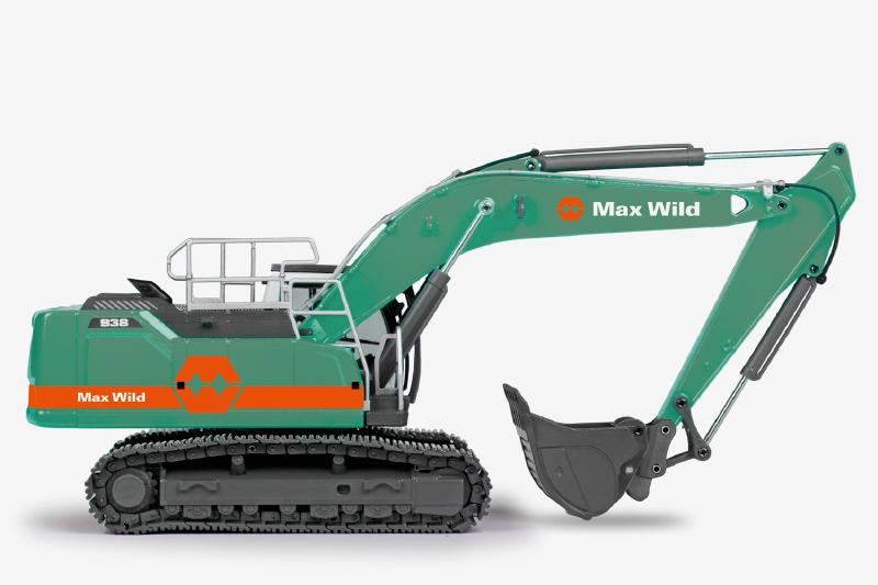 ギャラリービューアに画像をロードする, 【予約】4月以降発売予定LIEBHERRリープヘル R938 V Max Wild ショベル /Conrad 建設機械模型 工事車両 1/50 ミニカー