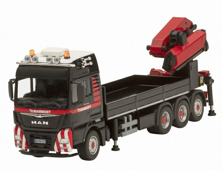 ギャラリービューアに画像をロードする, マムート特注MAMMOET MAN TGX WITH LOAD CRANE Conrad 1/50 建設機械 模型ミニカー トラック はたらく車重機