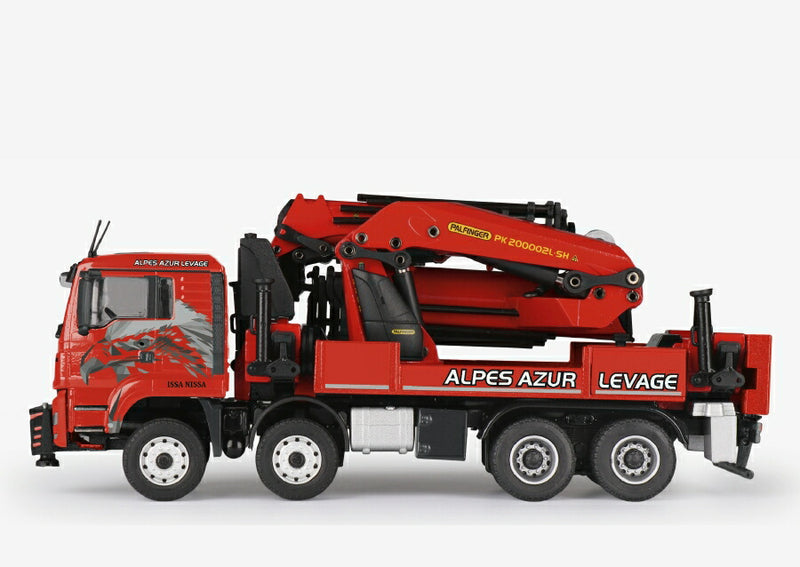 ギャラリービューアに画像をロードする, Palfinger PK 200002L SH Loading ckrane on MAN TGS Euro 6 モバイルクレーン/Conrad 建設機械模型 工事車両 1/50 ミニカー